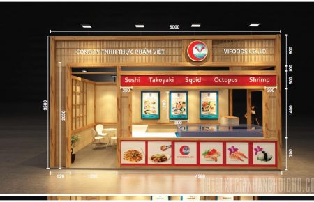 BOOTH TRIỂN LÃM VIFOODS
